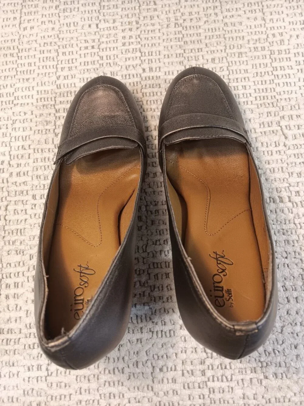 Eurosoft by Sofft 'Randi' Women's Leather Bronze Metallic Pumps sz 8 Medium